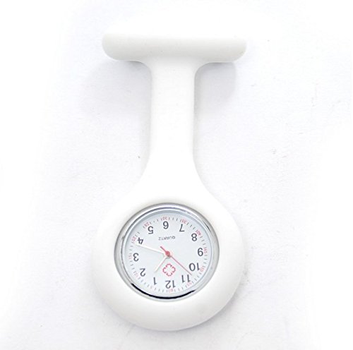 white fob watch