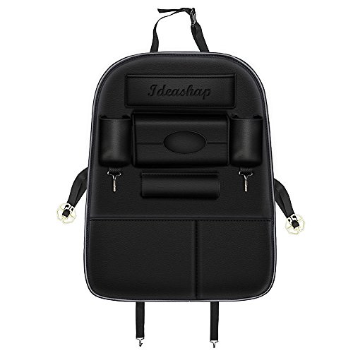 Ideashop car backseat organizer pu leather auto back ca…