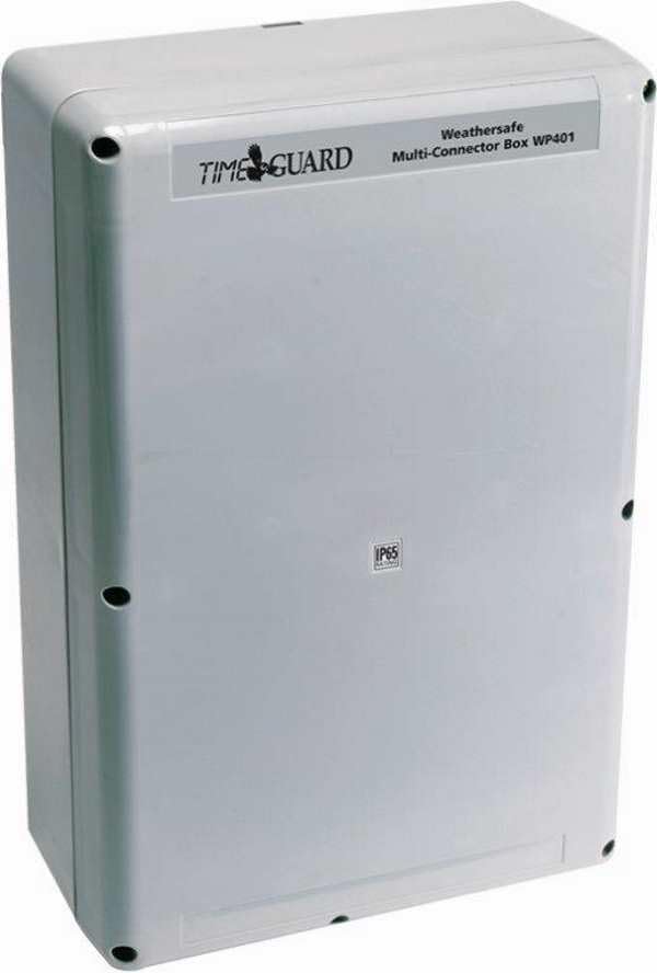 TIMEGUARD 4 Gang Outdoor Multi-Connector box WP401 weatherproof
