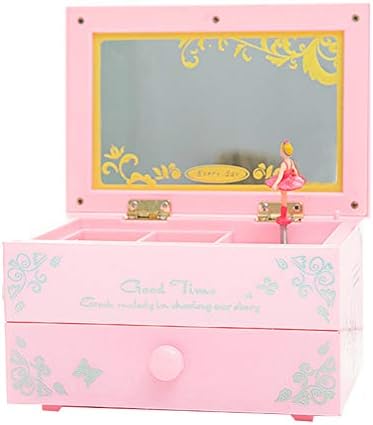 y2y3zfal Jewelry Storage Music Box Clockwork Music Box Creative Rotating Dance Gift