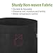 IDIGAO 20-Pack 15 Gallon Grow Bags Plant Pots Heavy Duty Aeration Fabric Potato Grow Bags with Handlesthumb 3