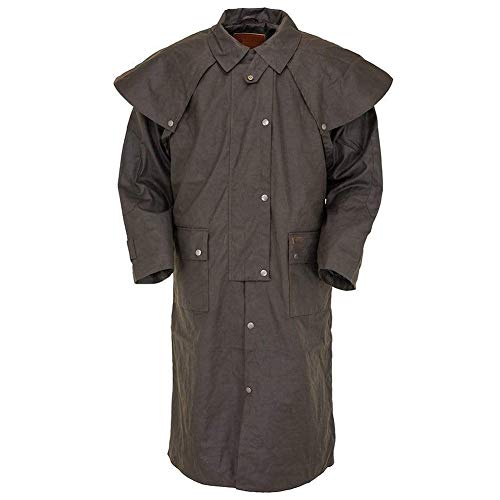 Outback Trading Oilskin Low Rider Duster, Brown, 3X-Large