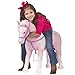 Rockin' Rider Cookie Stable Horse Ride On , Pink Large