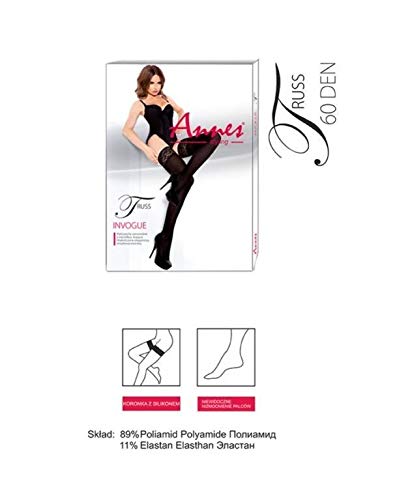 Annes-styling-Truss-60-Denari-Delle-Donne-Tenere-Up-In-Microfibra-Calze-con-Pizzo-Alta-Opaco-Lingerie-Calze-In-Silicone-Top