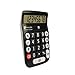 Office+Style A2DESKTOPBLACK 8 Digit Dual Powered Desktop Calculator, LCD Display, Black