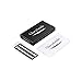 GlorySmile Teeth Whitening Coconut Charcoal Strips - 30 Minute Fast Results - Natural Activated Charcoal Makes Bright Smile Instantly - Includes 14 Sachets