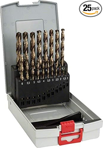 Bosch 2608587014 Metal Drill Bit Set Pro Box 135 Hss Cobalt 19