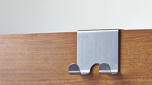Richelieu Hardware RH3002201170 Utility Over the Door Hook, Stainless Steel Finish