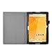 Acer Iconia One 10 B3-A20 case, KuGi Multi-Angle Stand Slim-Book PU Leather Cover Case only fit for for Acer Iconia One 10 B3-A20 tablet (Black)