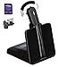 Plantronics CS540 Wireless Headset Bundle with Lifter and Headset Advisor Wipe (Renewed)