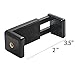 WizGear Cell Phone Tripod Adapter, Universal Smartphone Holder Tripod Adapter for Smaller Smartphones As iPhone 6 5 5c 5S Samsung Galaxy S3 S4 Nexus 5 LG G3 (Standard Tripod Adapter)