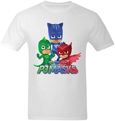 Nehasigo Men's PJ Masks Funny Cover Design T Shirt