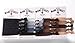 Mane Street Hair Ties (Blue) - Made From The Best Fold Over Elastic Material On The Market - No Tug Knotted Elastic Ribbon - Prevents Ponytail Holder Headache - Best Seller