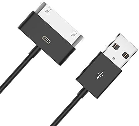 iPhone 4s Charger, High Speed 10 Feet USB Charger Cable Cord for iPhone 4/4s, iPhone 3G/3GS, iPad 1/2/3, iPod (iphone 4s 10ft cable Black)