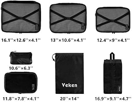 veken packing cubes