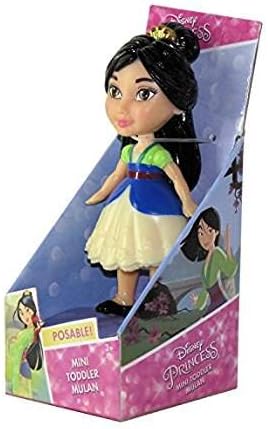 Disney Princess Poseable Mulan Mini Toddler Doll 3"