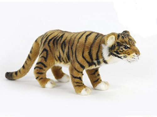 Standing Tiger Plush Soft Toy by Hansa 7144 26cm L