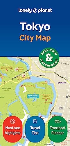 Streetwise Tokyo Map - Laminated City Center Street Map of Tokyo
