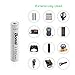 BONAI 1100mAh AAA Rechargeable Batteries 1.2V Ni-MH High-Capacity Batteries 8 Pack
