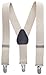 Sportoli Kids and Baby Adjustable Elastic Solid Wedding Suspenders - 21 Colors
