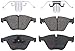 TRW Automotive TPC0918A Disc Brake Pad Set for BMW 328i: 2007-2013 and other applications Front
