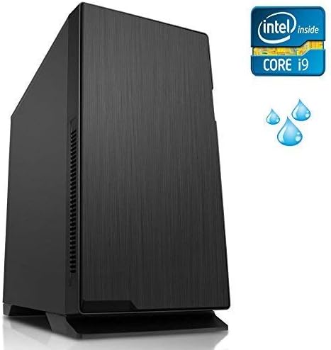 Discountedpcs Watercooled Intel i9 7920x 12 core Multiscreen Trading pc,32gb DDR4,240gb SSD,1tb Backup Drive ,Windows 10,wifi,Supports 4 screens (NO SCREENS INC)