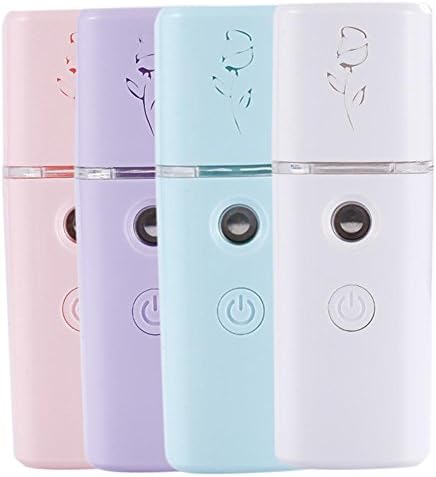 Facial Steamer Portable Hydrating Sprayer Face Nano Humidifier Mini Facial Vaporizer Facial Steamer Hydrating Skin Care Tools Spray Beauty Equipment Charging Spraying Nano Moisturizing Nebulizer