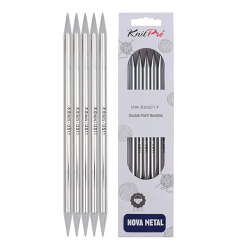 KnitPro Nova Double Pointed Needles 8 (20cm) | 8.00mm