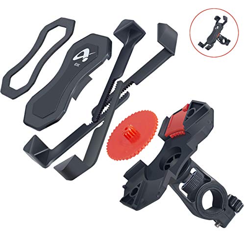 DXK Fahrrad Handyhalterung, 360 ° Drehung Universal verstellbare Halterung für Fahrrad, Motorrad, Motorrad, Moped… – Bild 5