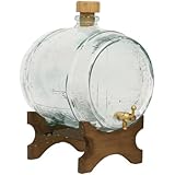 Botte In Vetro Con Rubinetto - Caraffa Da 1000 Ml Per Vino, Liquori E Bevande - Foto 10