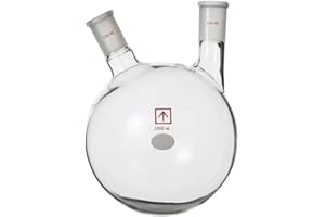 Across International SP-2L2Ns 24/40 Heavy Wall 2 L Round Bottom 2-Neck Flask