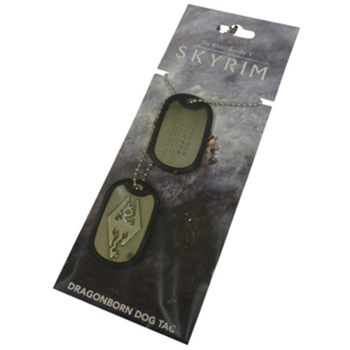 Skyrim Dovahkiin Dog Tag