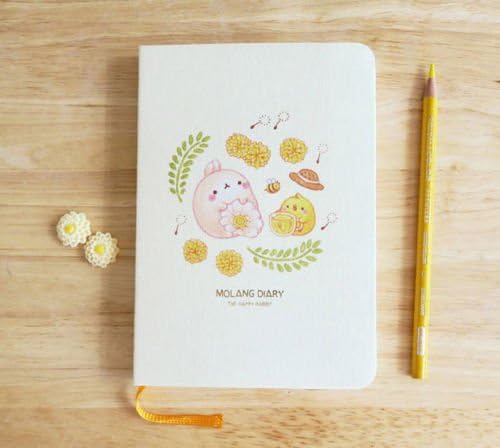 PONML Molang Diary Honey Planner Scheduler Schedule Book Monthly Weekly Organizer