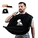 Beard Catcher with Silicone Neck - Premium Bib With Brush and Travel Bag - Perfect Apron for Grooming - Cape for Shaving by Gladiator Look primary