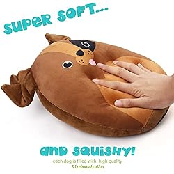 BenBen Dog Plush Pillow, Set of 3, 12 and