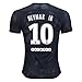 S_C_Z Neymar Jr 10 PSG Third 17/18 Soccer Jersey Mens Color Black Size S