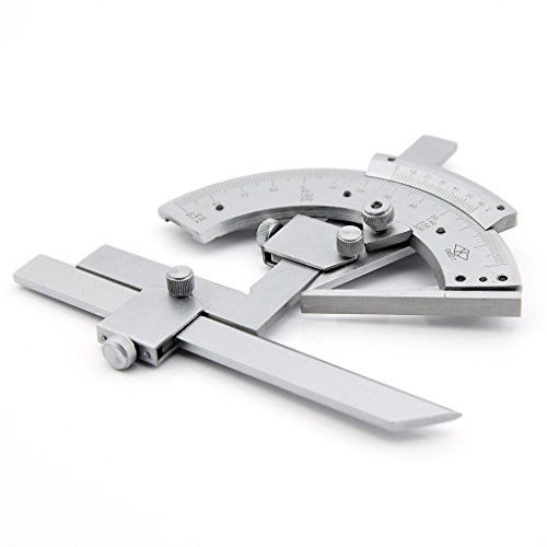 eoocvt 0320° Universal Stainless Steel Vernier Bevel Protractor
