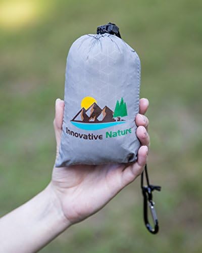 Pocket Blanket - Compact Outdoor Camping, Hiking, Beach, Water Resistant by Innovative Nature