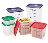 Cambro 12SFSPP190 Square Storage Container 12 Qt.