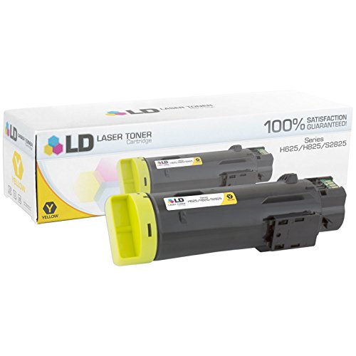 Comp Dell H625/H825/S2825 HY Yellow Toner 2.5K