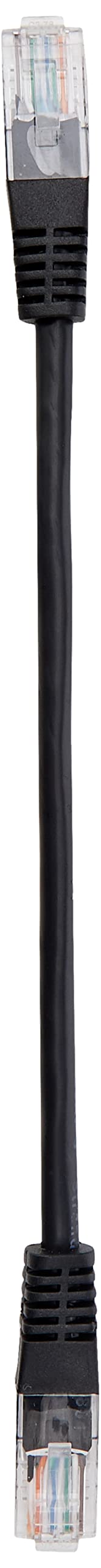 Pro Signal Cat5e RJ45 Ethernet Patch Lead 0.2m Black - High-Speed Network Cable