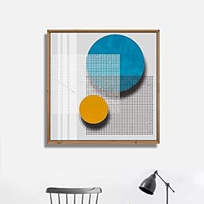 Framed Canvas Wall Art for Living Room, Bedroom Texture Canvas Prints for Home Decoration Ready to Hang - 16x16 inches