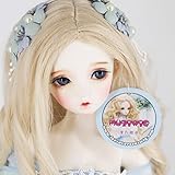 1/3 BJD Doll Wig with 9-10 Inch High Temperature