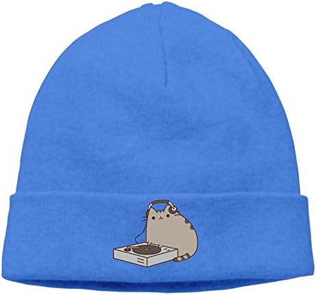 Pusheen The Cat Music Sleep Unisex Beanie Fleece Skull Cap