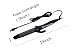 Baiyea Hair Straightener Professional Flat Iron Curling Wand 2 In 1 Anti-Static Ceramic Technology Straightens Curls Dual Voltage Adjustable Temp LCD Display for All Hair Type