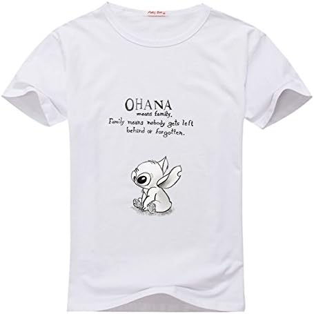 Kelped Ohana Quote Men's O-neck Tee-shirt, Custom Ohana Quote Tee shirt