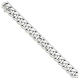 8.0 mm Solid 14K White Gold High Polish Classic Miami Cuban Curb Link Chain Necklace - 30