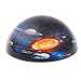 H&D Crystal Solar System Dome Paperweight Table Centerpiece 80mm