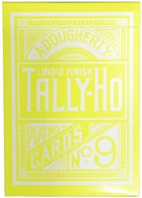 Tally Ho Reverse Circle back (Yellow) Limited Ed. by Aloy Studios / USPCC by Tally-Ho