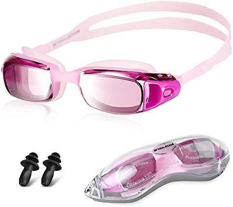 HUBO SPORTS Swim Goggles Swimming Goggles for Women Men Kids No Leaking Anti Fog